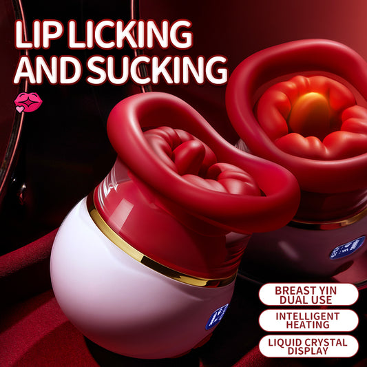 Suction & Licking Pump Massager 5.0 | Intelligent Heating, Hands-Free, Breast Care, Ultra-Quiet — 2026 Multifunction Women’s Wellness Device