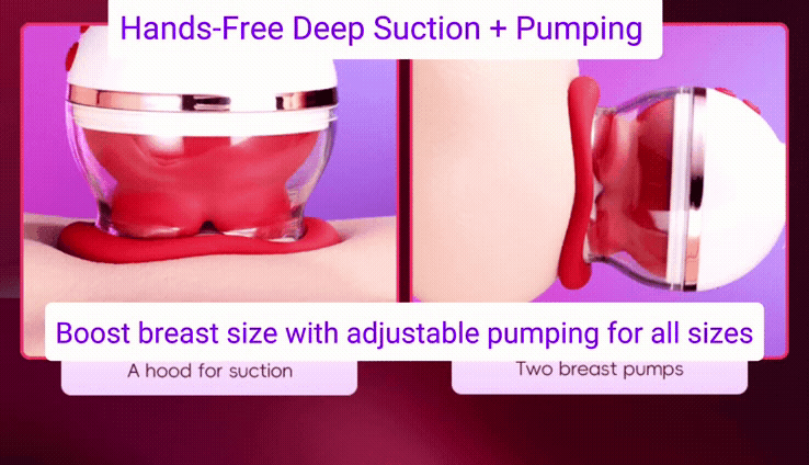 Intense Suction & Licking Pump Massager 4.0 & Heated 5.0 | Hands-Free, Breast Enhancement, Ultra-Quiet – 2025’s Ultimate Wellness Essential