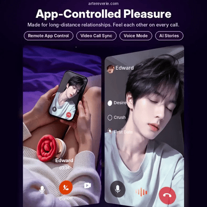 App-controlled massager for long-distance relationships with video call sync