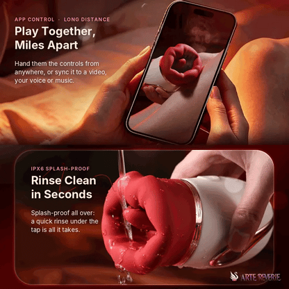 Warm Mist Suction & Licking Massager 6.0 | Heated, App-Controlled, Breathes Real Warm Mist - 2027 Limited Edition