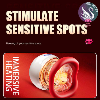 Suction & Licking Pump Massager 5.0 | Intelligent Heating, Hands-Free, Breast Care, Ultra-Quiet — 2026 Multifunction Women’s Wellness Device