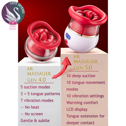 Suction & Licking Pump Massager 5.0 | Intelligent Heating, Hands-Free, Breast Care, Ultra-Quiet — 2026 Multifunction Women’s Wellness Device