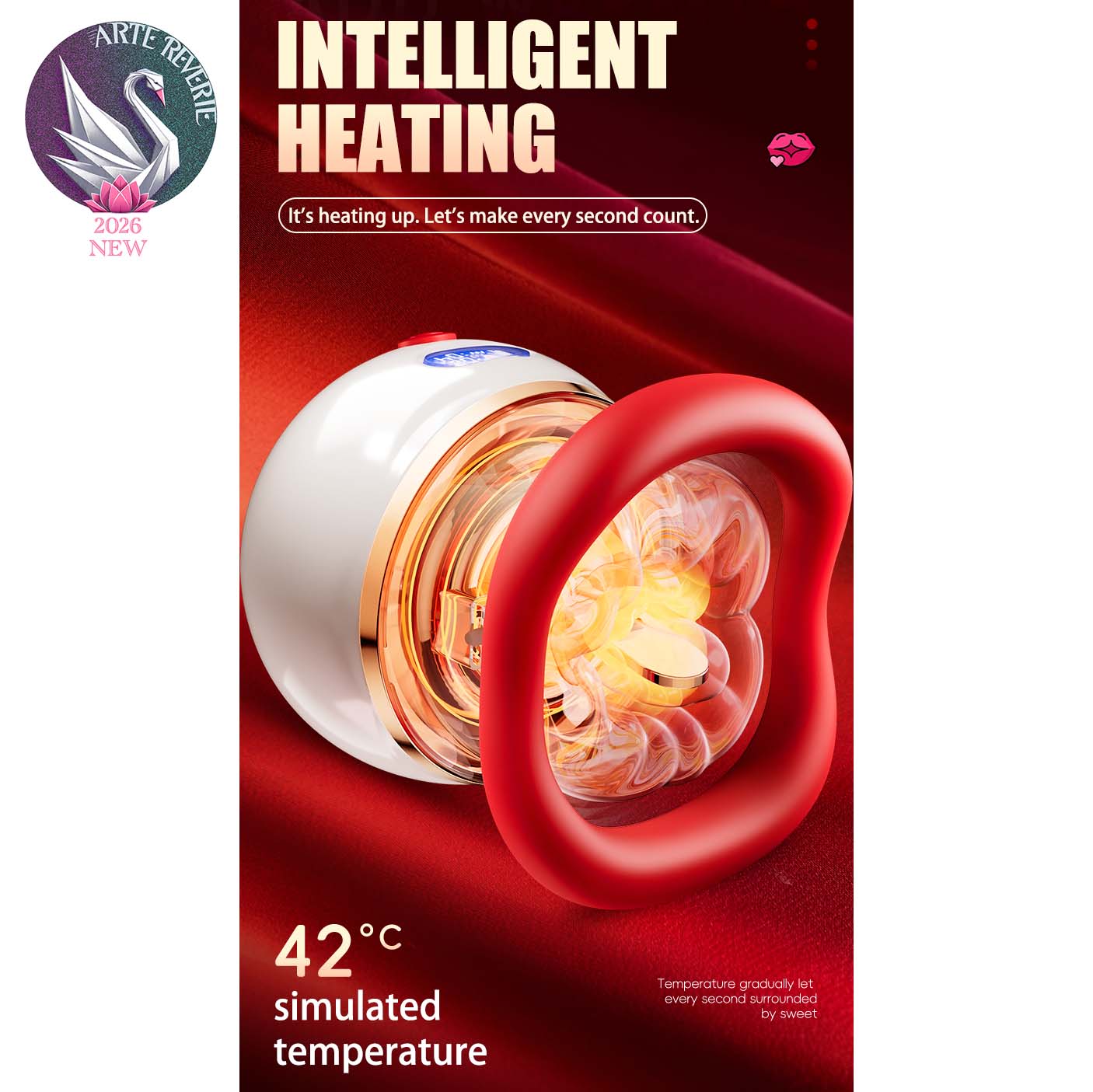 Suction & Licking Pump Massager 5.0 | Intelligent Heating, Hands-Free, Breast Care, Ultra-Quiet — 2026 Multifunction Women’s Wellness Device