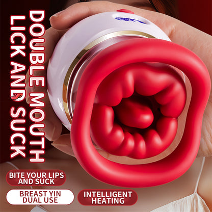 Suction & Licking Pump Massager 5.0 | Intelligent Heating, Hands-Free, Breast Care, Ultra-Quiet — 2026 Multifunction Women’s Wellness Device