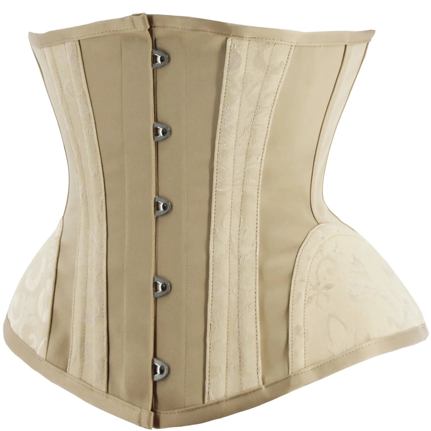 Corsetto da allenamento gotico a forma di clessidra per donna